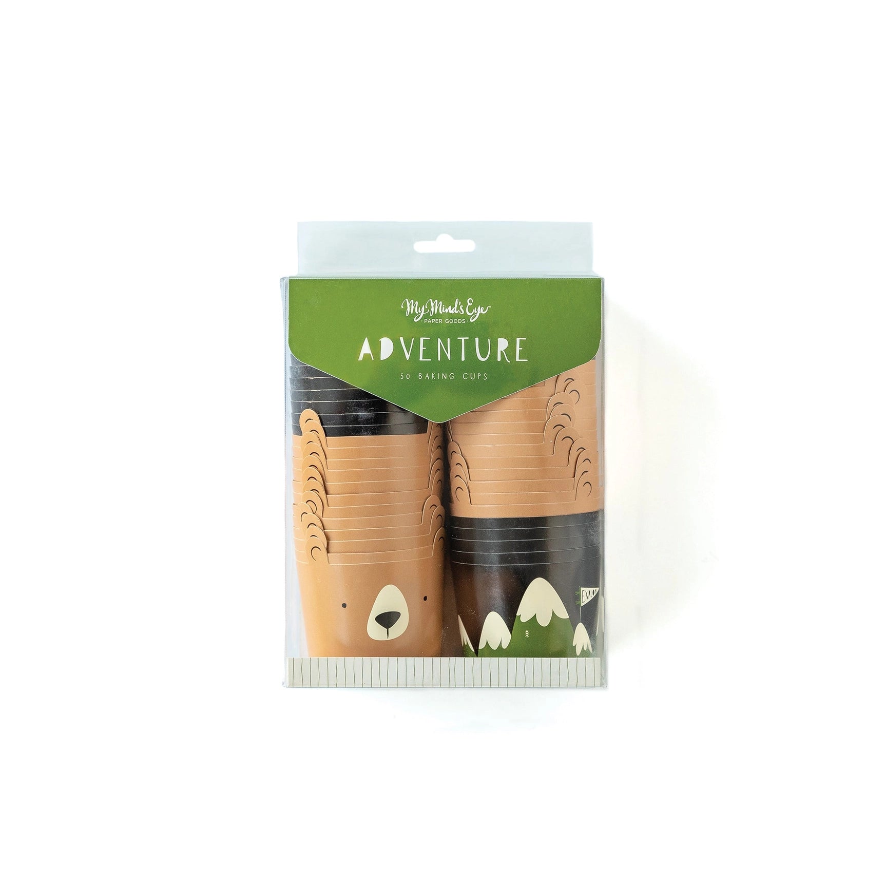 Adventure Bear Paper Food Cups