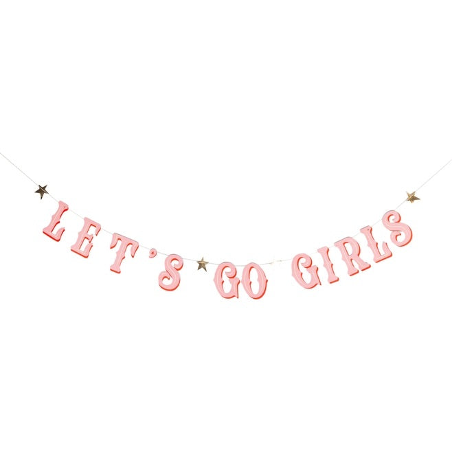 Let's Go Girls Bachelorette Banner