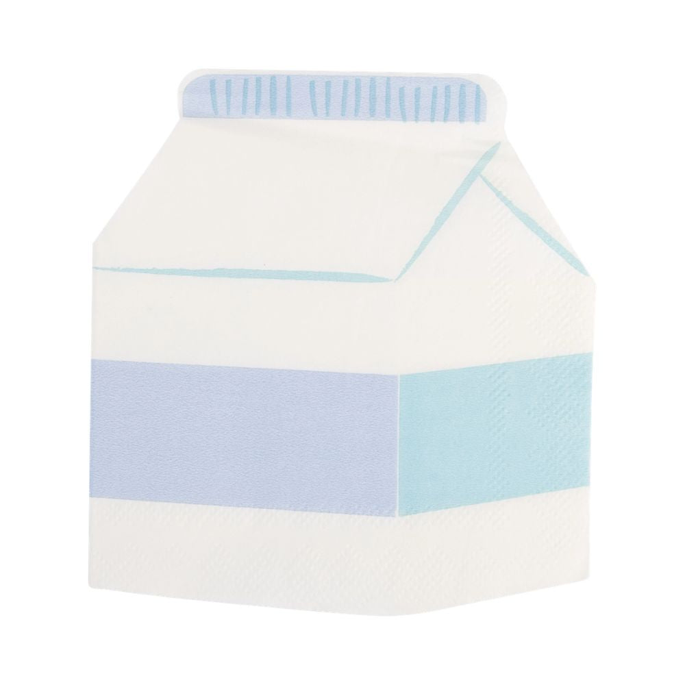 Milk Carton Cocktail Napkin Set