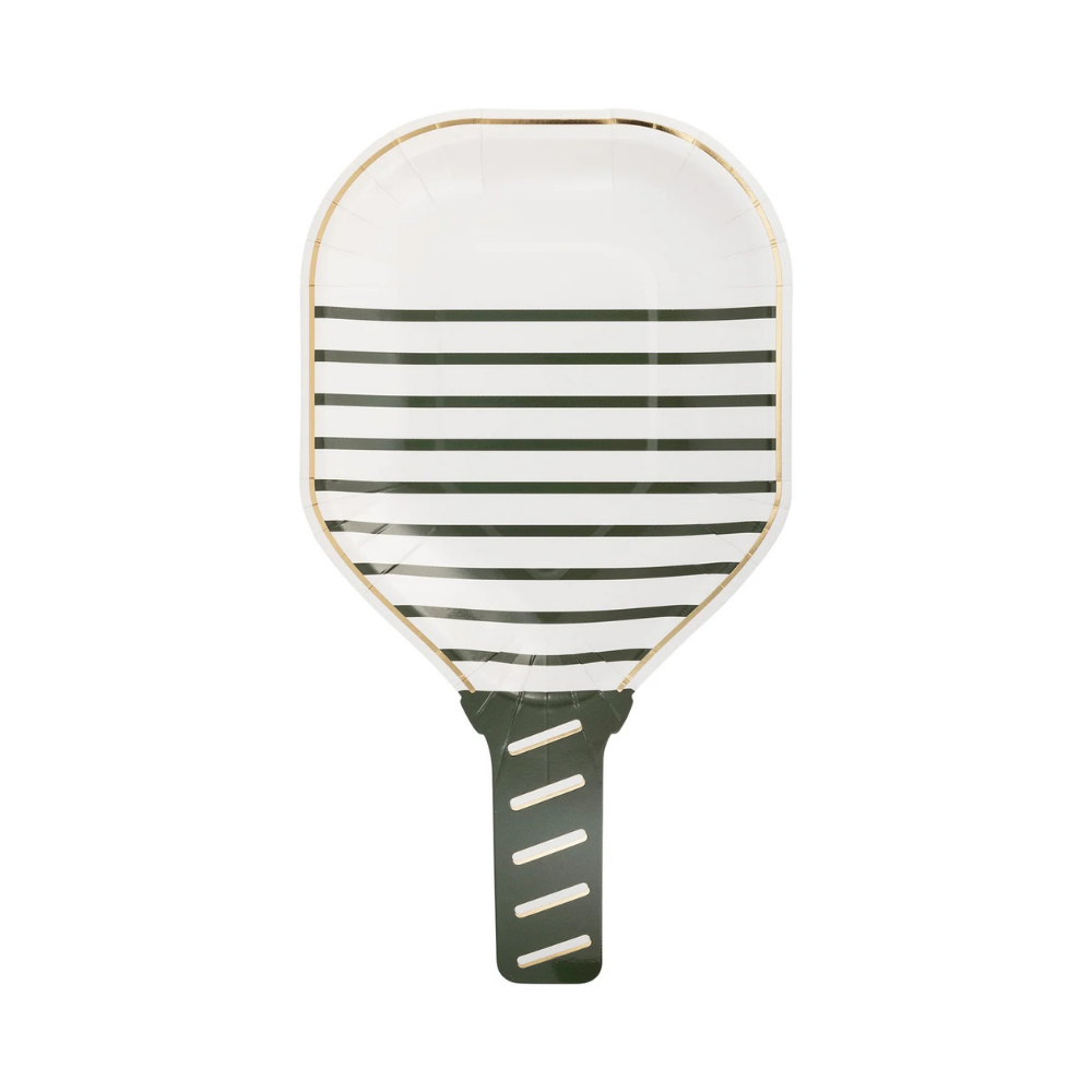 Pickleball Party Decorations all wrapped up and sent to you in a party in a box.