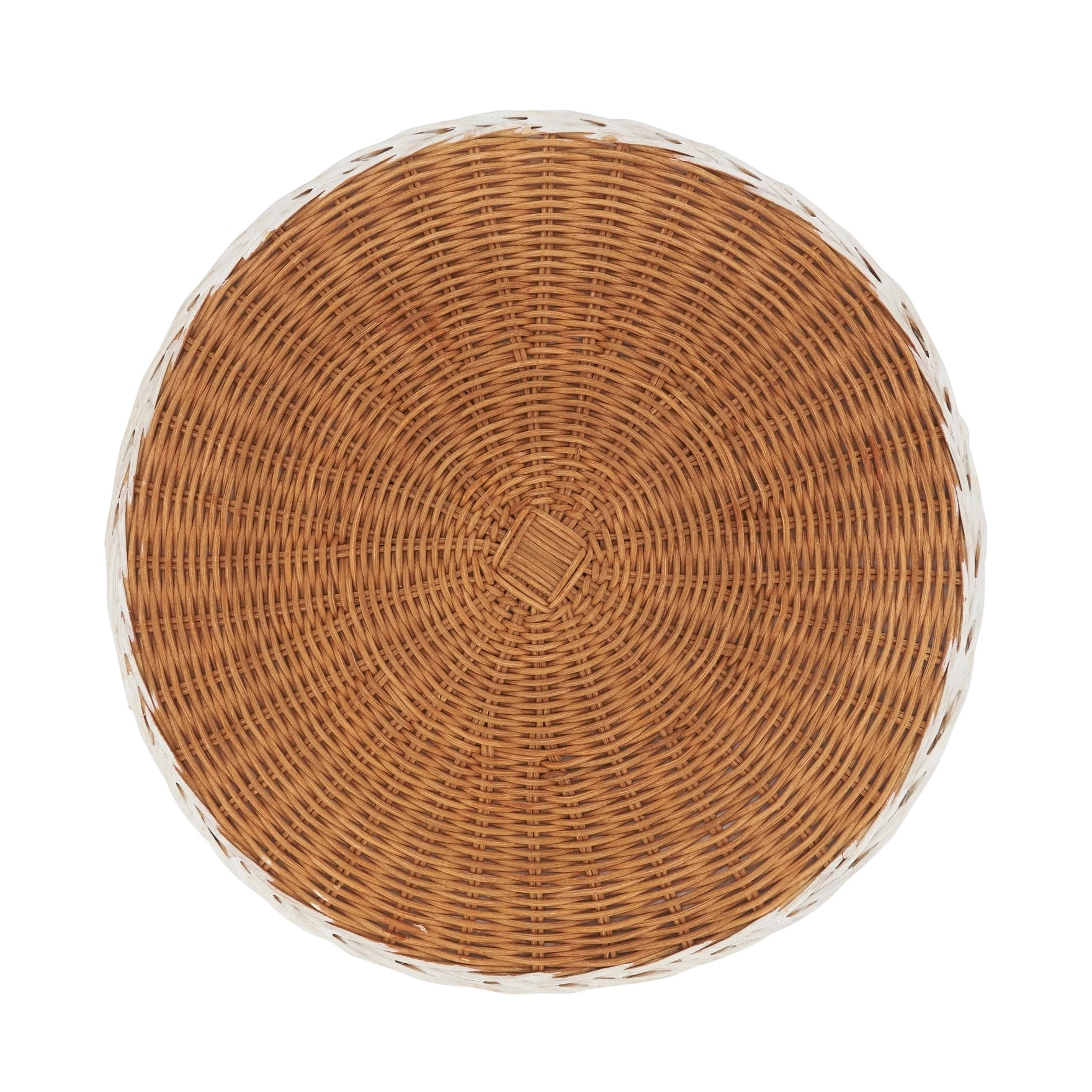Set of 2 wicker placemats perfect for a spring table or Mother's day brunch.