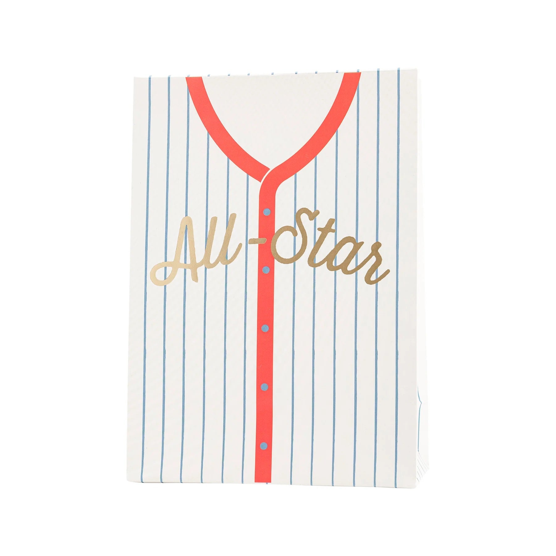 Baseball favor bag