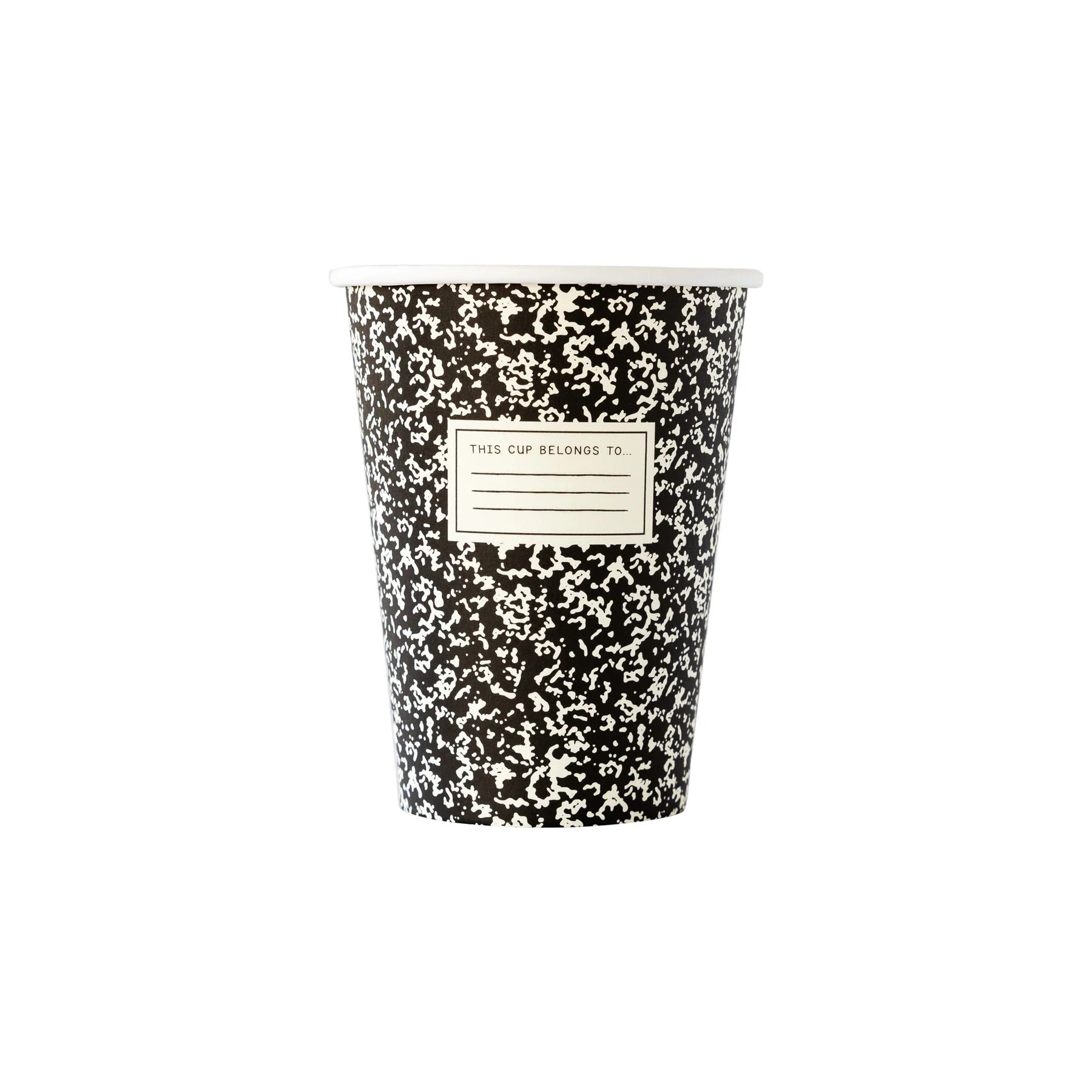 Make your back to school bash unforgettable with our vintage notebook paper cups.