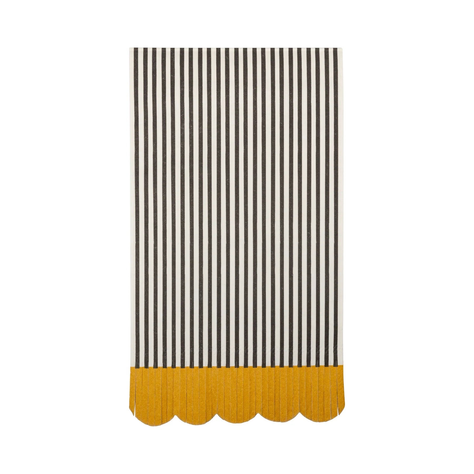 Black & Cream Striped Dinner Napkins, 18ct | Graduation Party, Graduation Napkins, Grad Party Decor, Graduation Decor, Grad Napkins, Dinner
