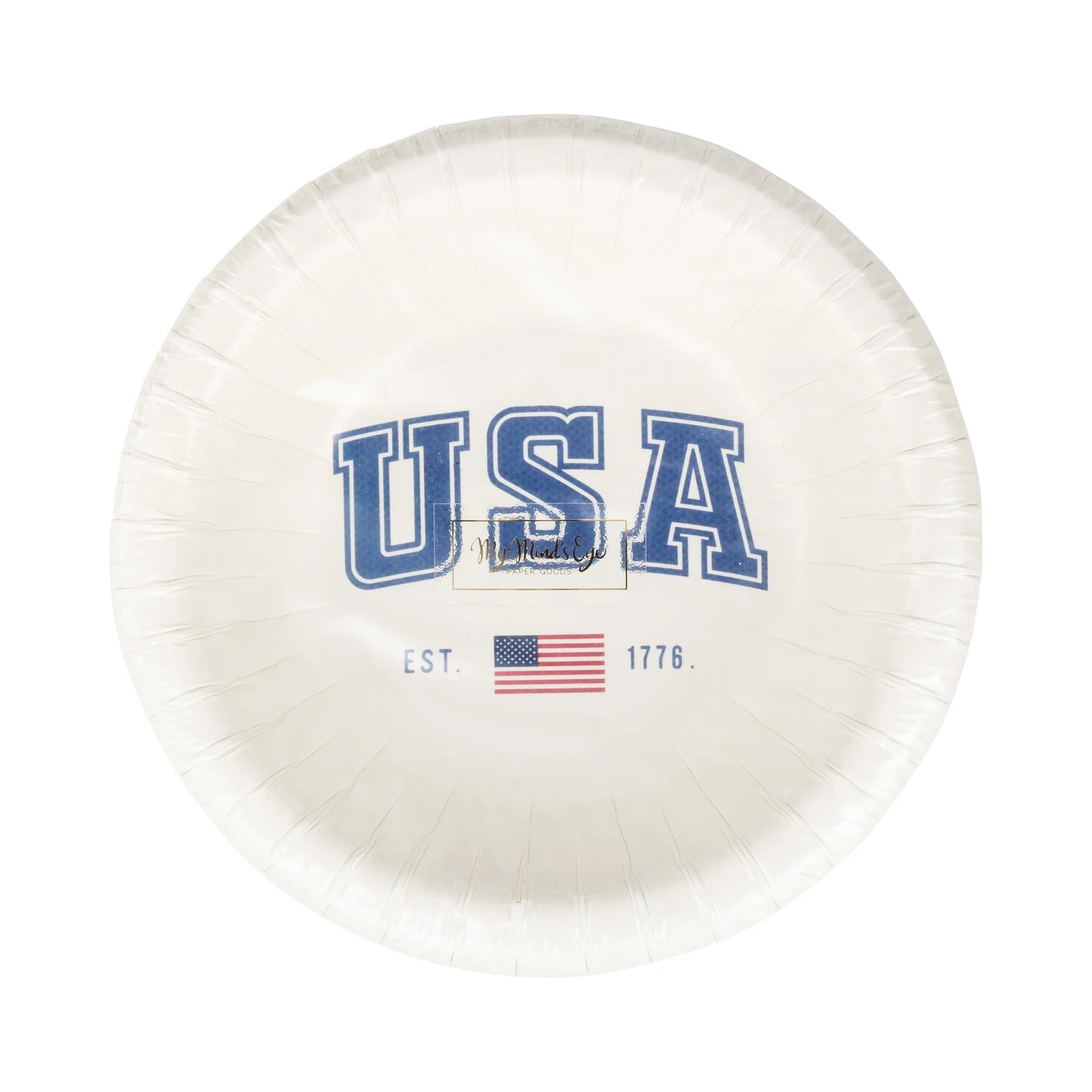 Hamptons USA Paper Bowls, 8ct | July Fourth Bowls, 4th of July Serving Bowls, Red White and Blue bowls, Independence Day Party, Memorial Day