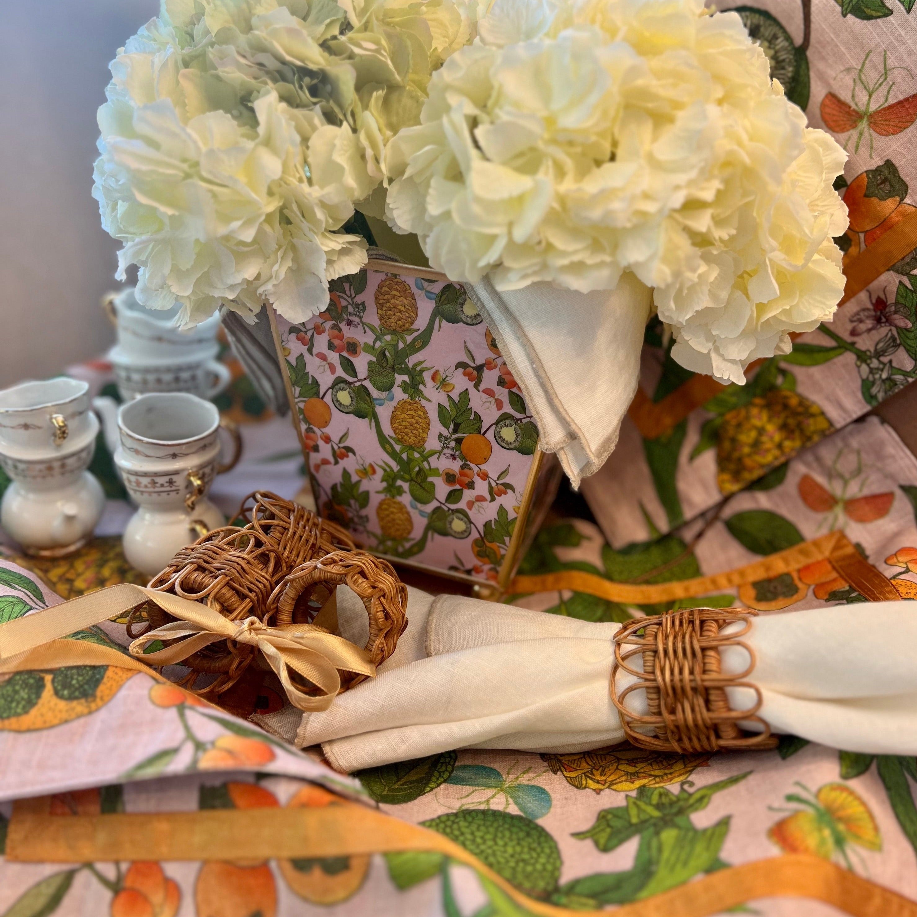 Twisted Rattan Napkin Rings (Set of 4), Caramel, 1.5".jpeg