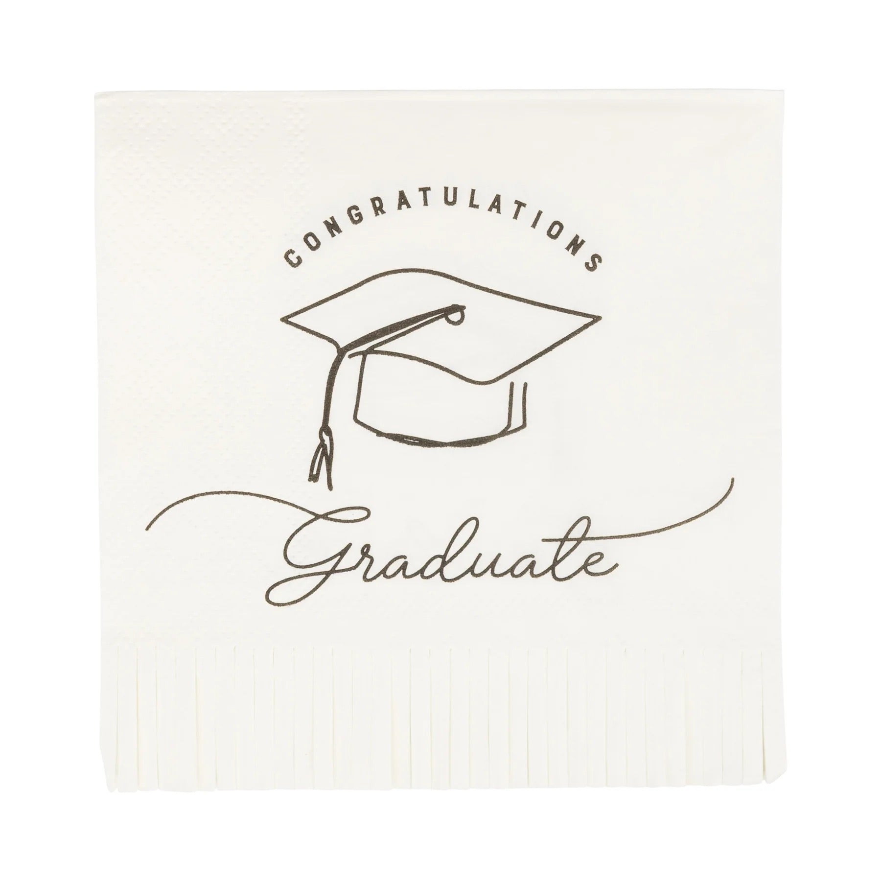 Congratulations Graduate Cocktail Napkins, 24ct | Graduation Party, Graduation Napkins, Grad Party Decor,  Grad Dinner Party Setting