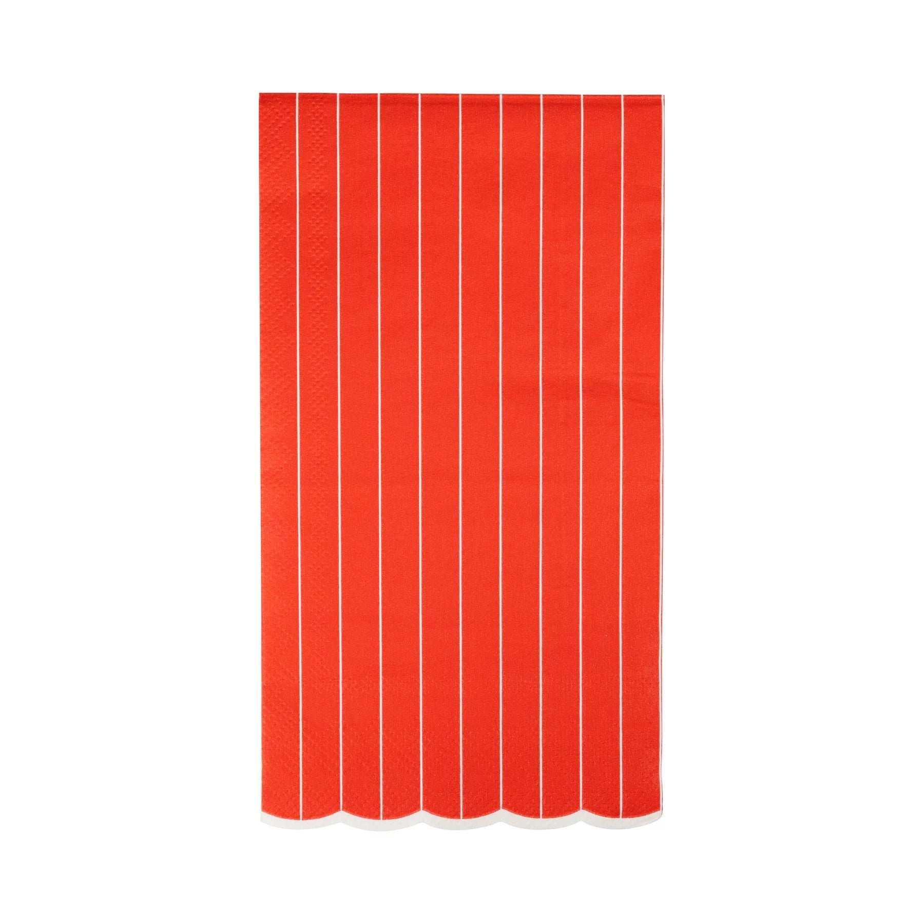 Red and Blue Pinstripe Paper Napkins, 24ct | July Fourth Napkins, 4th of July Napkins, Red Blue Dinner Napkins, Baseball Party Supplies