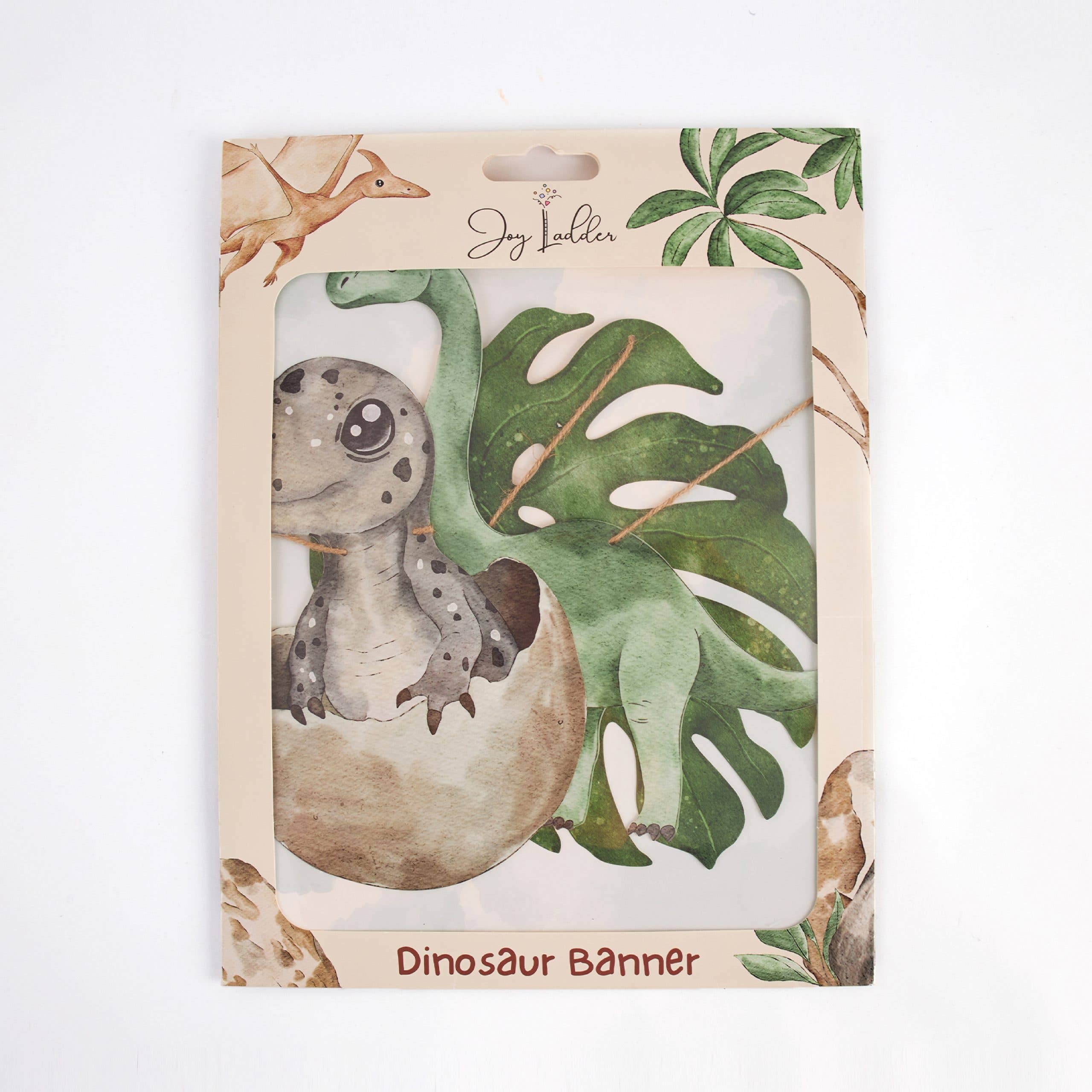 dinosaur banner packaging