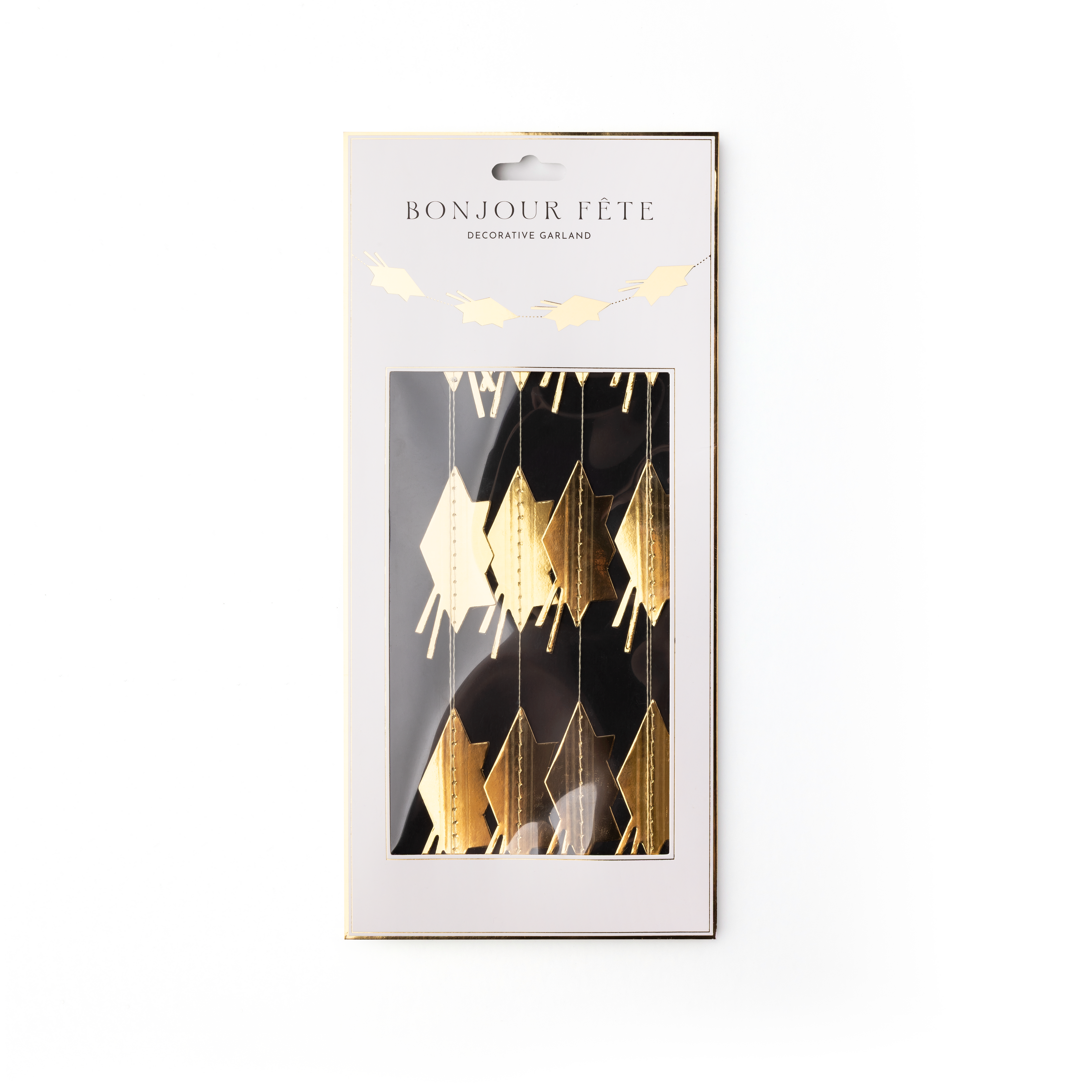 Graduation hat garland in packaging by Bonjour Fête

