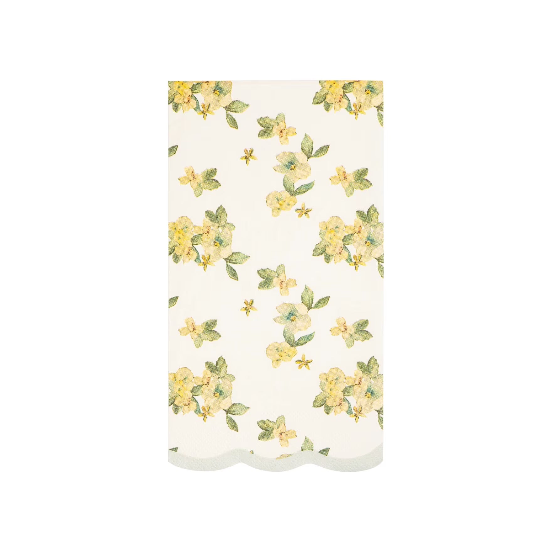 Yellow Flower Dinner Napkins | Garden Party Paper Napkins (Set of 24) - Easter Napkins, Garden Party Napkins, Mothers Day Brunch Decor