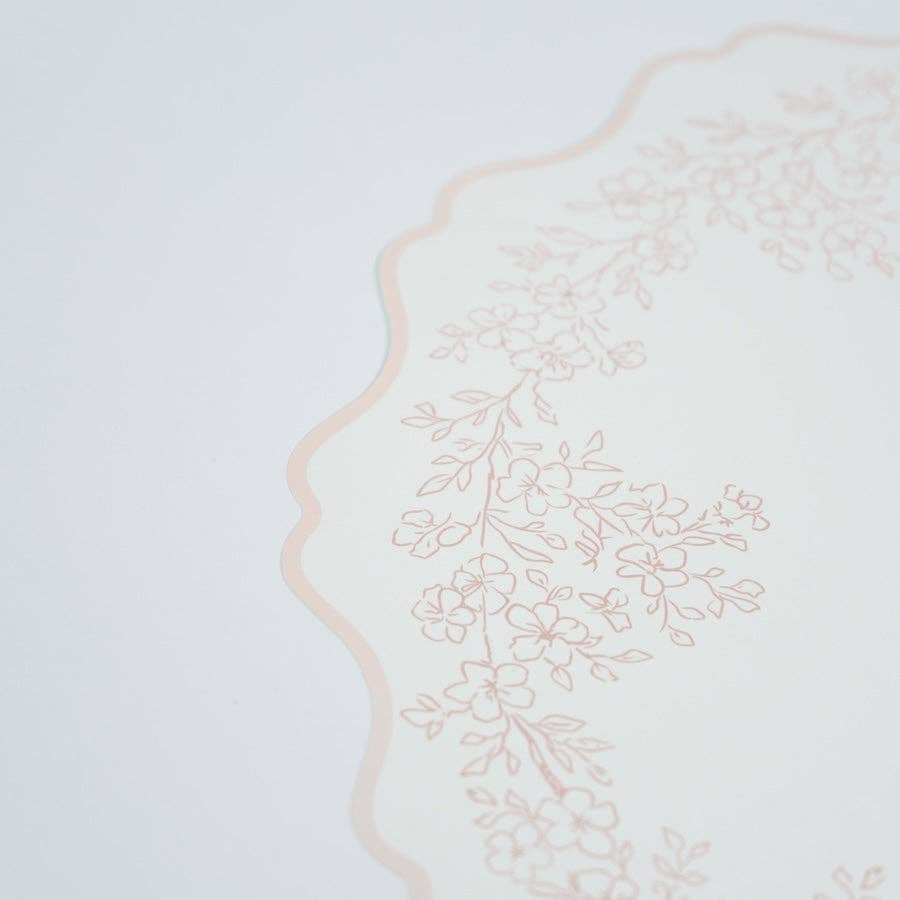 Macro shot showing the fine artistic lines and premium paper texture